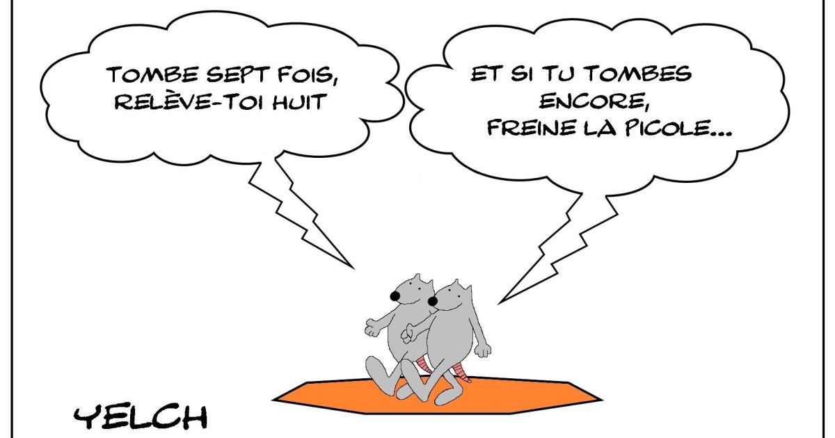 Tomber et se relever avec modération