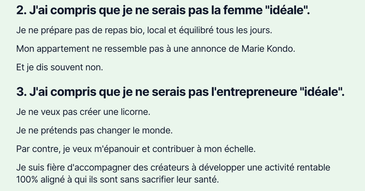 4 leçons d'une trentenaire en train de créer un parcours qui lui ressemble
