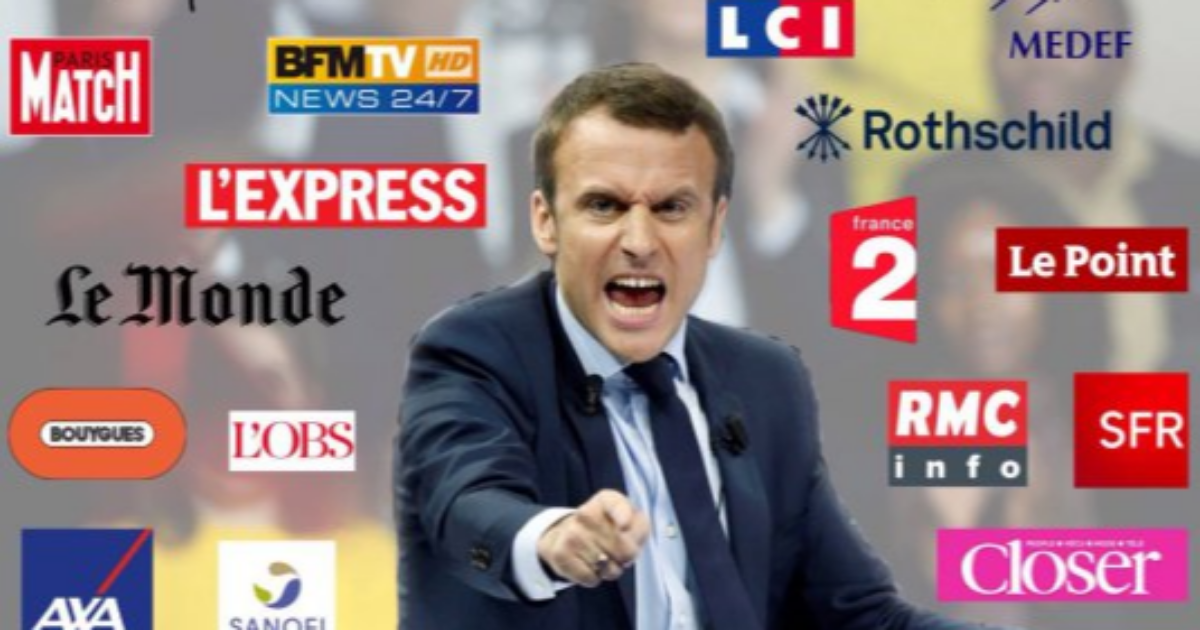 boycotter le discours de macron