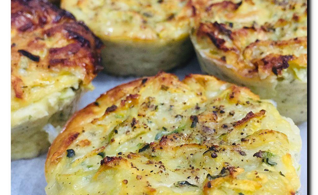 Galettes de courgette cuites au four