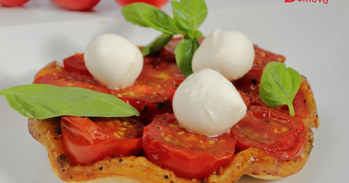 Tartelettes Tatin aux tomates cerise