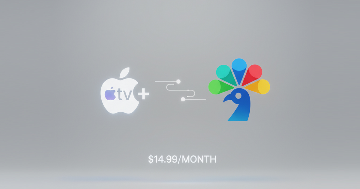 Apple TV and Peacock Unite: A Game-Changing Streaming Bundle for $14.99