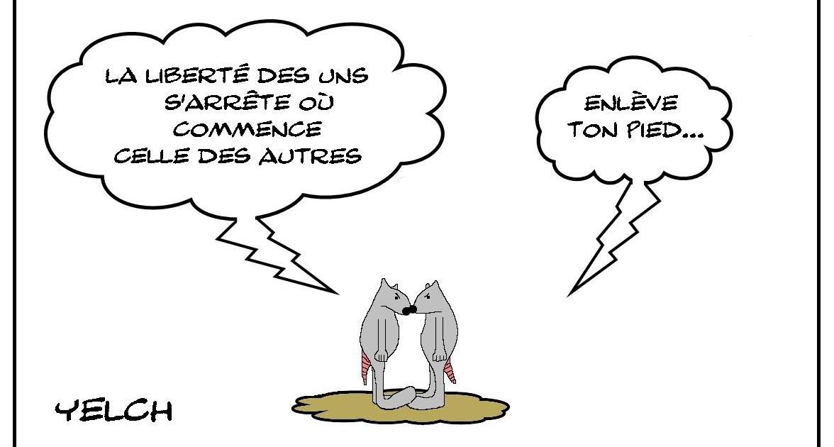 La liberté , c'est le pied!