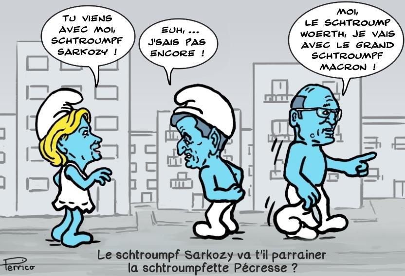 Valérie Pécresse, une super schtroumpfette !