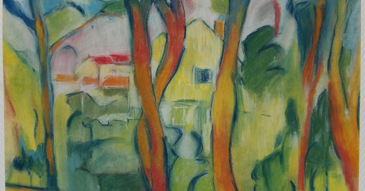 Autour des arbres peints par des artistes - d'après Vlaminck