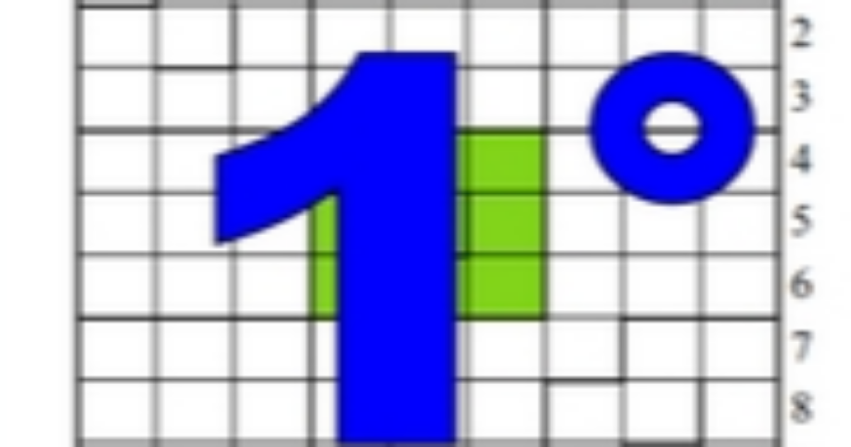 Premier centrosudoku, avec la solution du cinquante-neuvième diagosudoku.