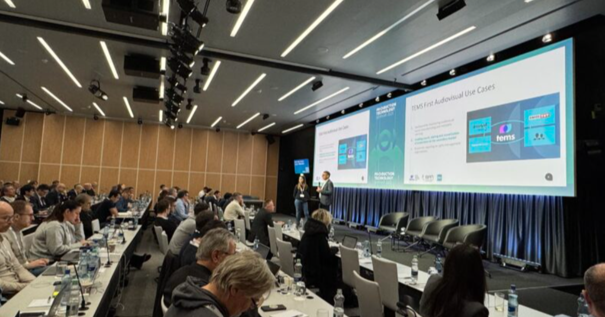 TEMS at the EBU Production Technology Seminar 2025: Shaping the Future of Media Data Space