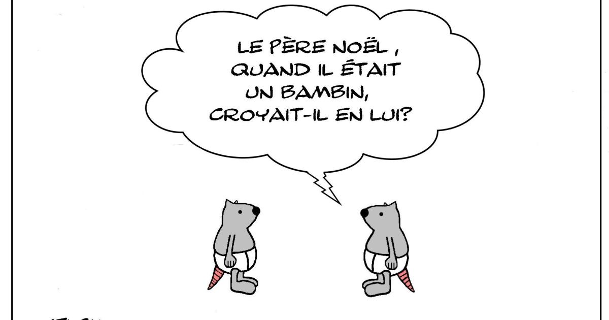 Tous les enfants croient au PERE NOEL