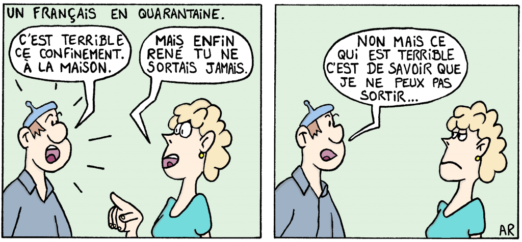 Re-confinement... et déconfiture !