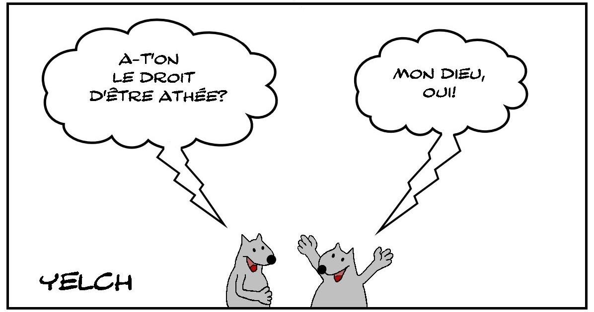 Le droit d'athée