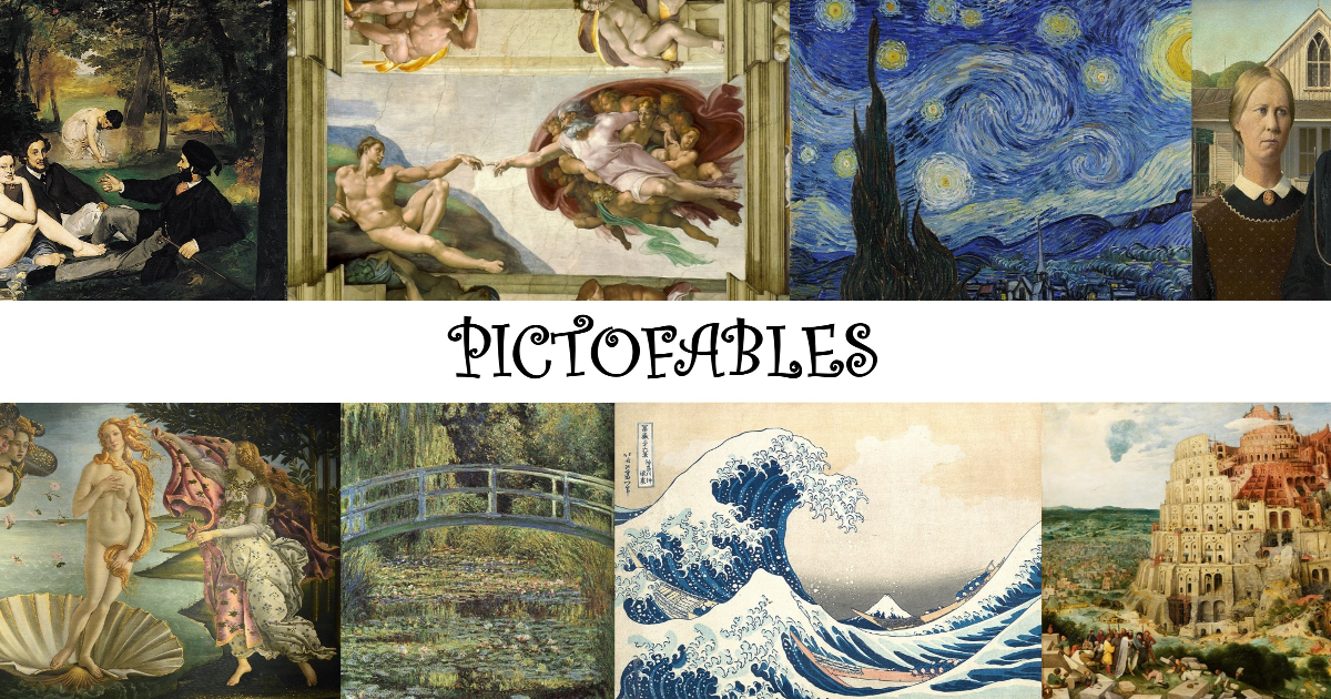 Pictofable #2 - La Demoiselle à la conque