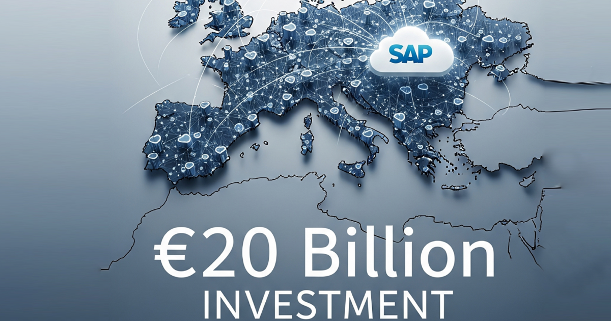 SAP to invest over €20 billion in sovereign cloud in Europe