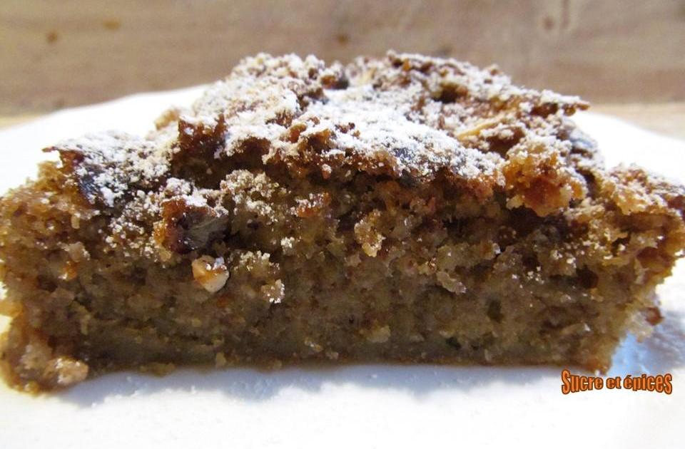 Gâteau crousti-fondant aux noisettes