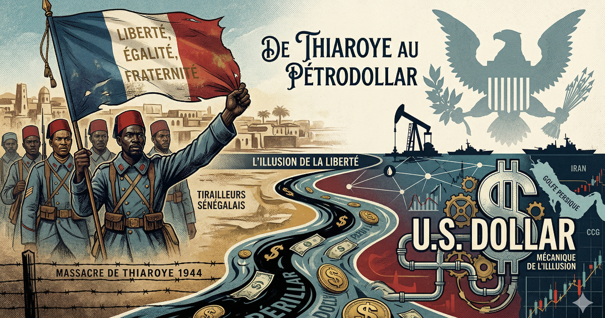 De Thiaroye au Pétrodollar : La Mécanique de l’Illusion Impériale