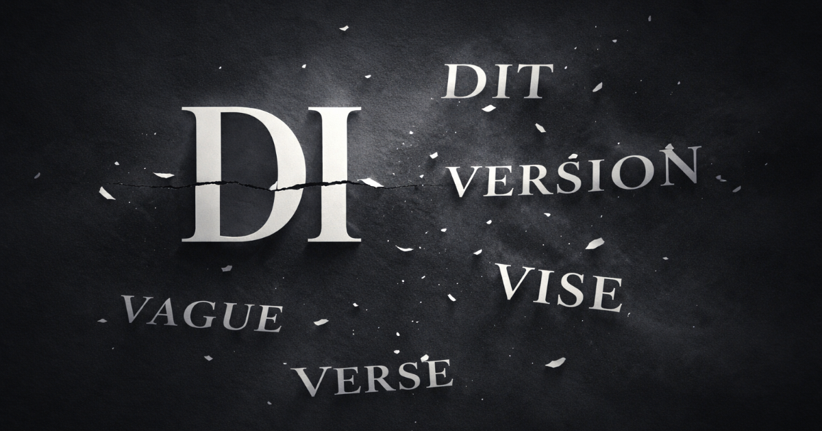 Mon monde en dit-version...