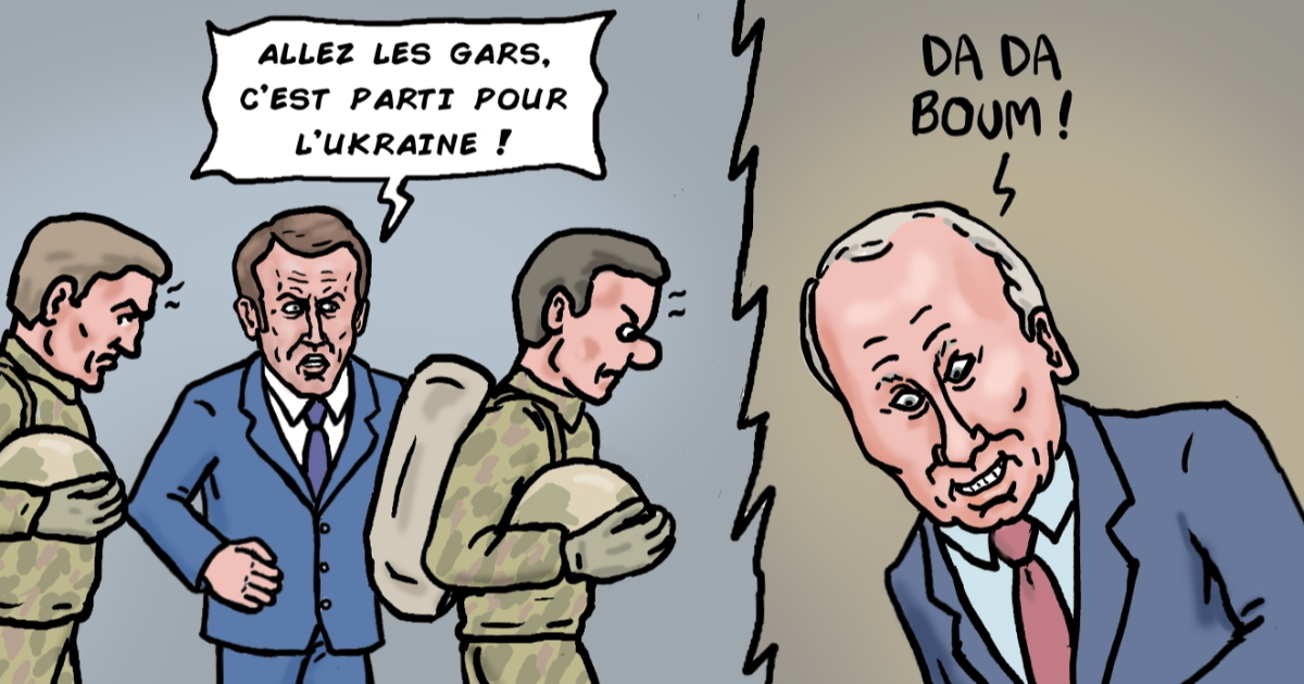 Macron contre Poutine