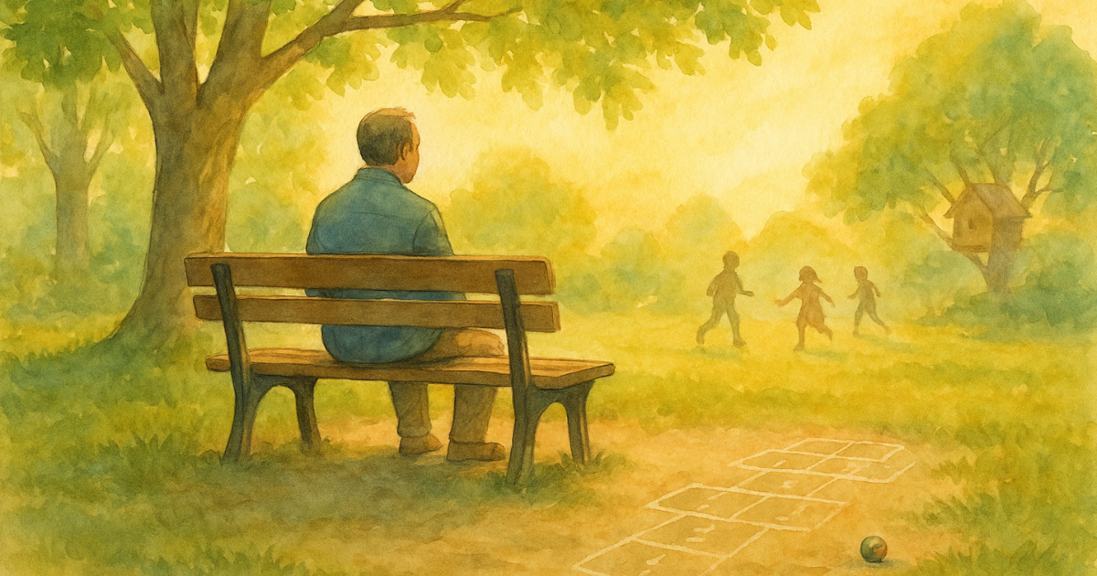 -20- Sur le banc du parc...