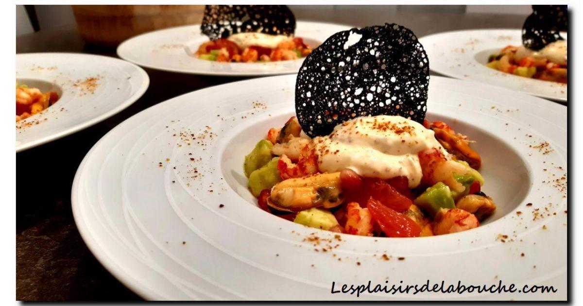 Salade cocktail aux fruits de Mer