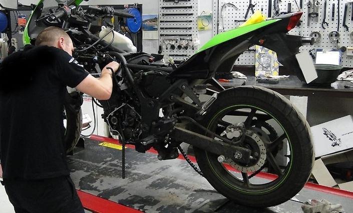 Contrôle technique moto 