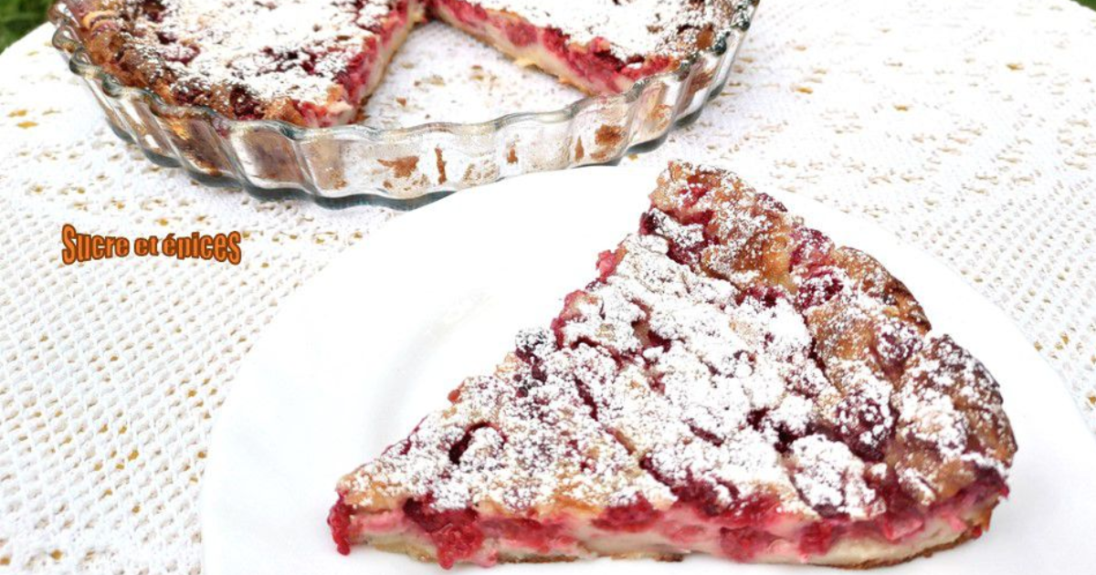 Clafoutis aux framboises - Recette en vidéo