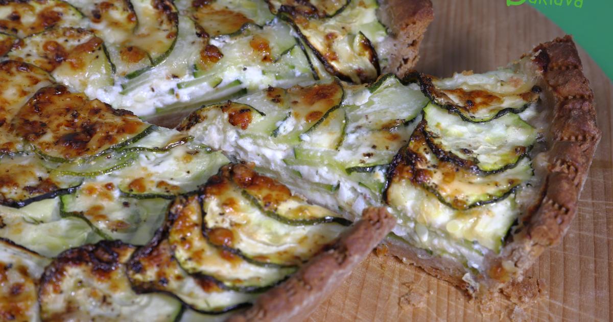 Tarte aux courgettes, vaudoise et toute simple