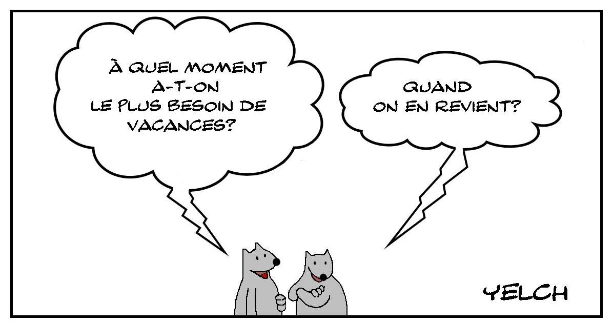 Difficile retour de vacances