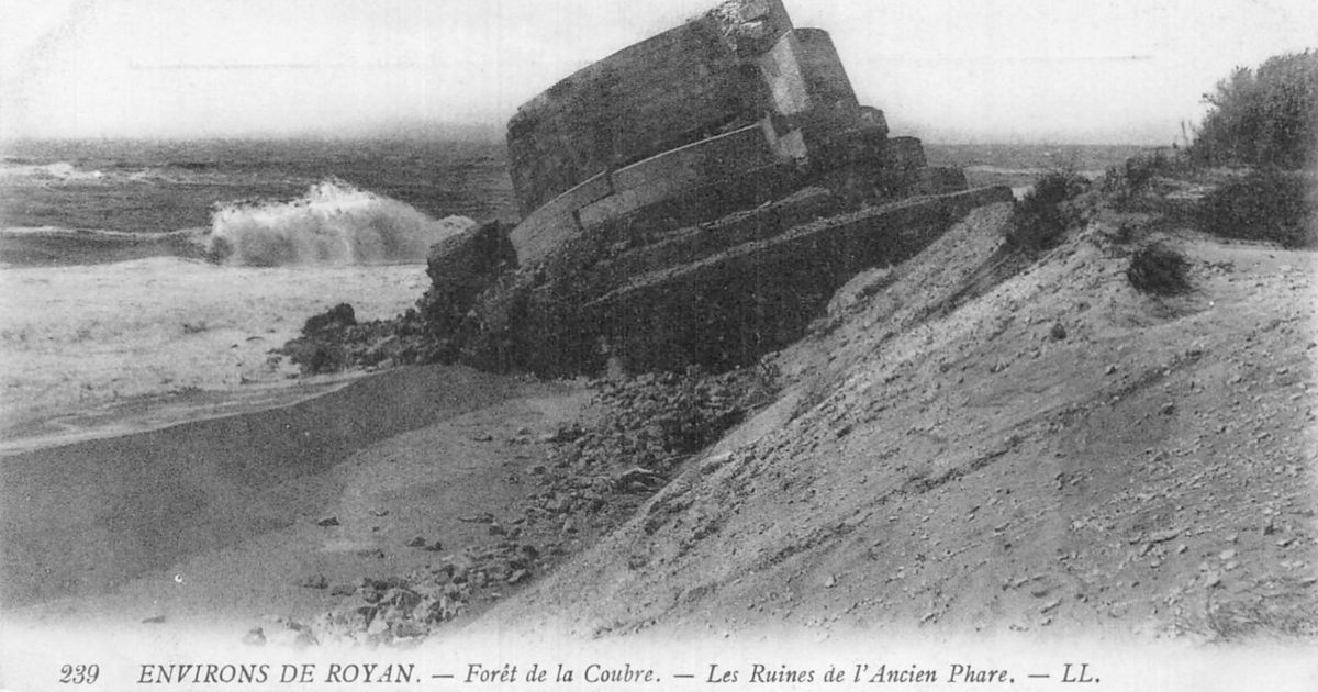 Le phare s'écroule au bout de 12 ans