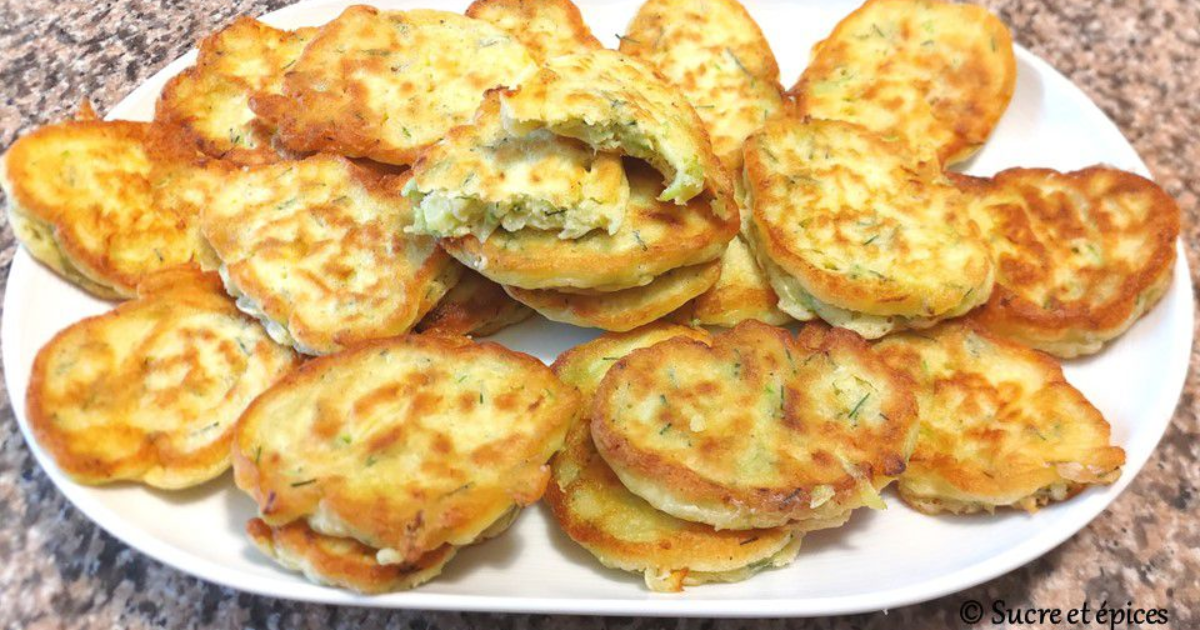 Pancakes aux courgettes - Recette en vidéo 