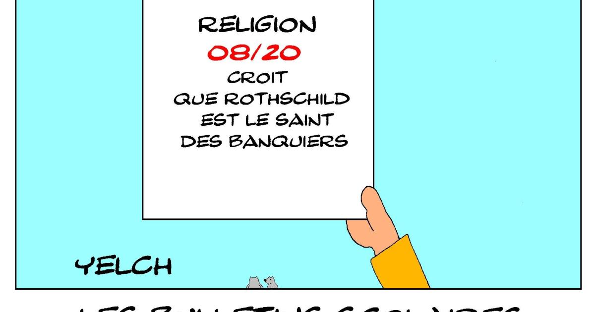 les bulletins scolaires de Macron : enseignement religieux