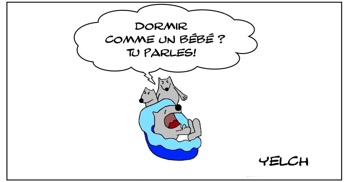 Dormir comme un bébé mais loin du bébé