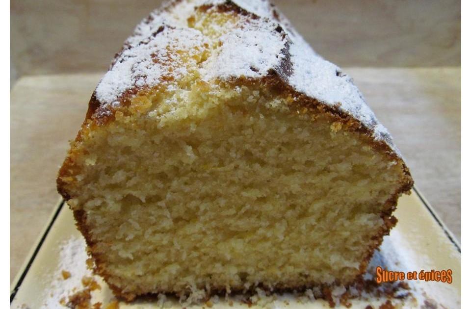 Cake au citron à la semoule