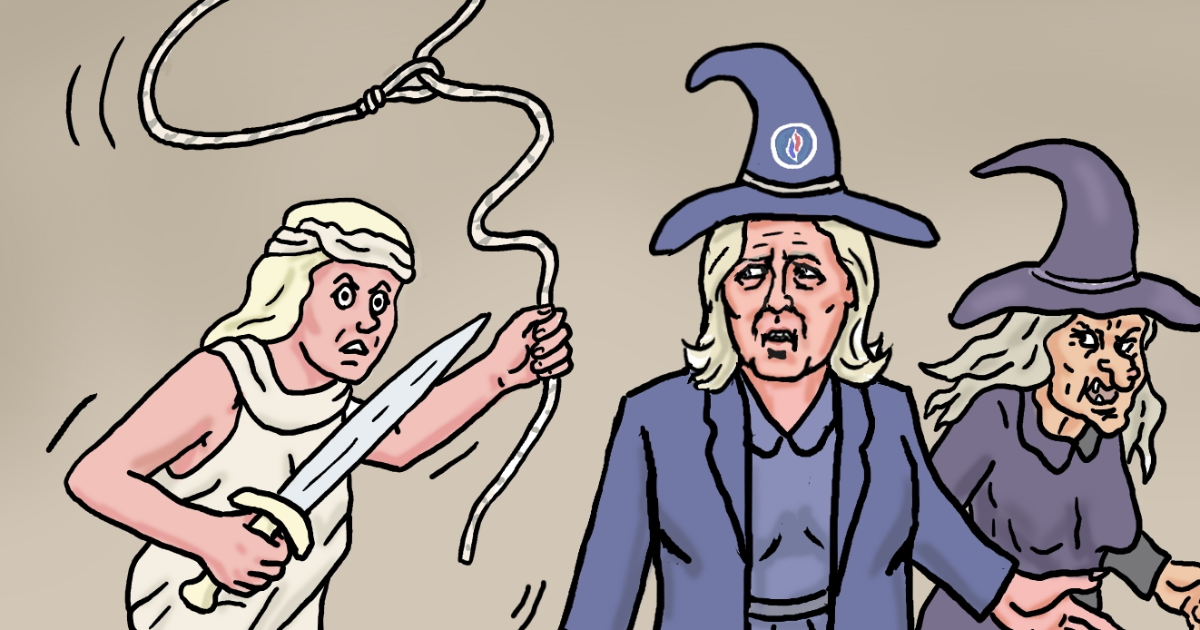 Marine Le Pen et sa chasse aux sorcières