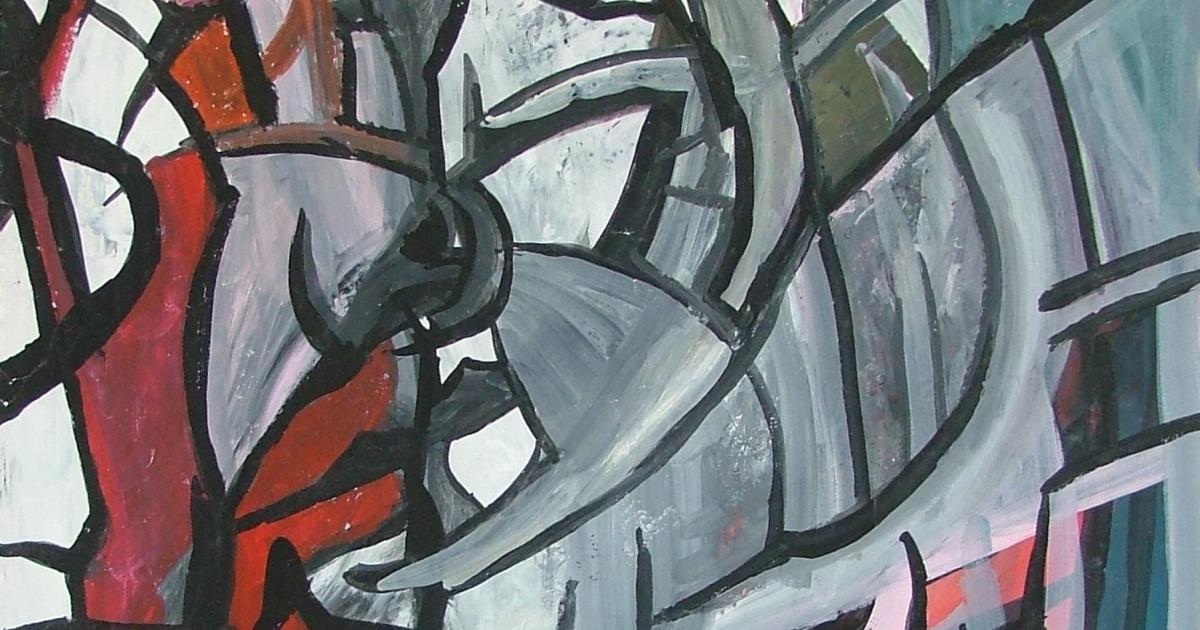 Peintures au fil du temps - Carte folle - 1990