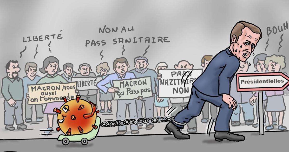 le Covid-19 : un boulet à tirer pour Macron