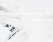 Oui, l'amour se fait.