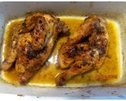 Coquelet grillé aux épices