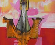Peintures au fil du temps - La fontaine rouge - 1999