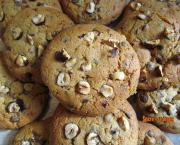 Cookies aux noisettes, chocolat et praliné