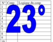 23° diagosudoku, avec la solution du vingt-deuxième