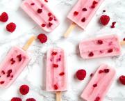 Glace à la confiture de roses (sans sorbetière)