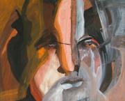 Le mage - peinture au fil du temps - 1991