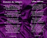 Comme du velours