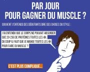 Quelle fréquence de repas par jour pour gagner du muscle ?