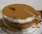 Gâteau pommes, chantilly, cannelle (sans gélifiant)