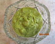 Sauce ou tartinade avocat-poivron vert
