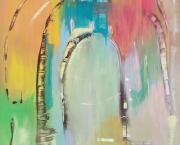 Peintures au fil du temps - Les arcs de pluie - 2010