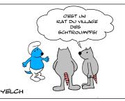 Schtroumpf ! Un Rat !