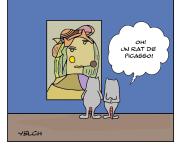 Piccasso a aussi dessiné des rats!