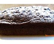 Cake à la banane avec des pépites de chocolat