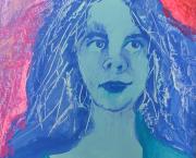 Etoile bleue - peinture au fil du temps
